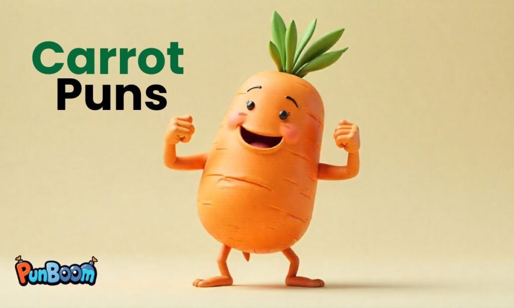 Carrot Puns: Adorable Love Jokes Crunchy One-Liners Captions
