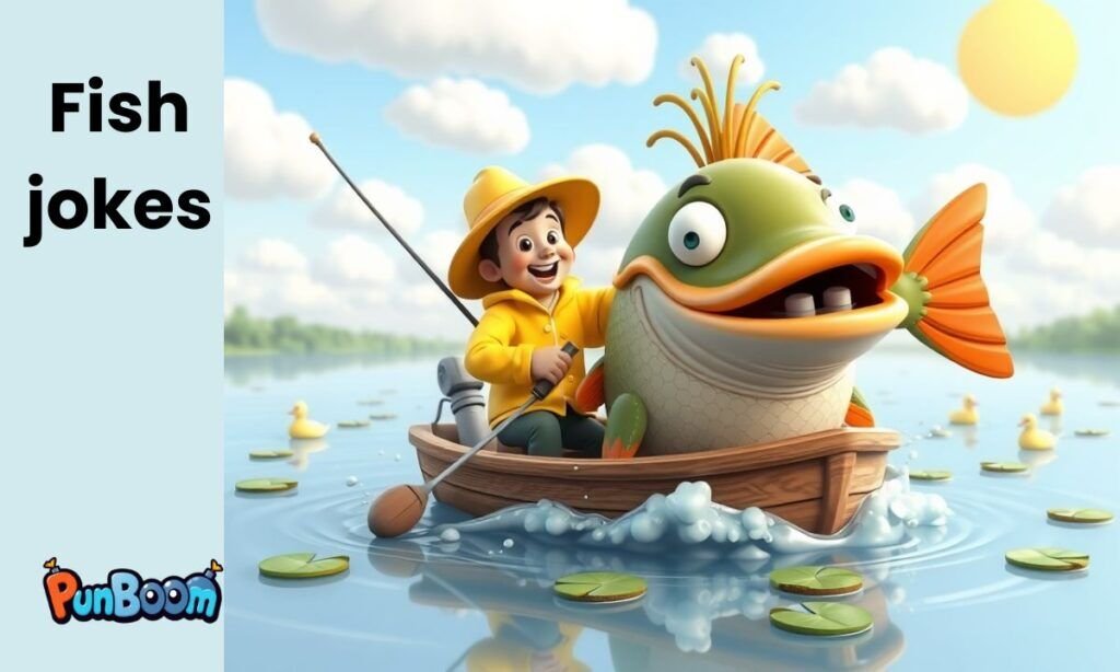 Fish jokes and fishing puns