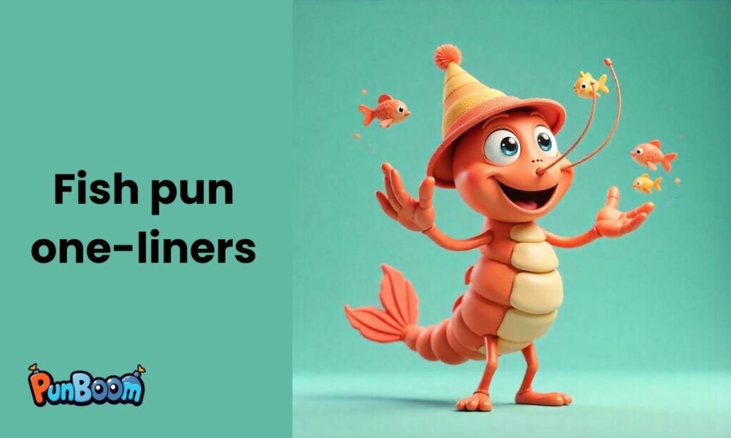 Fish pun one-liners and fishing puns