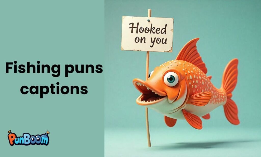 Fishing puns captions for social media
