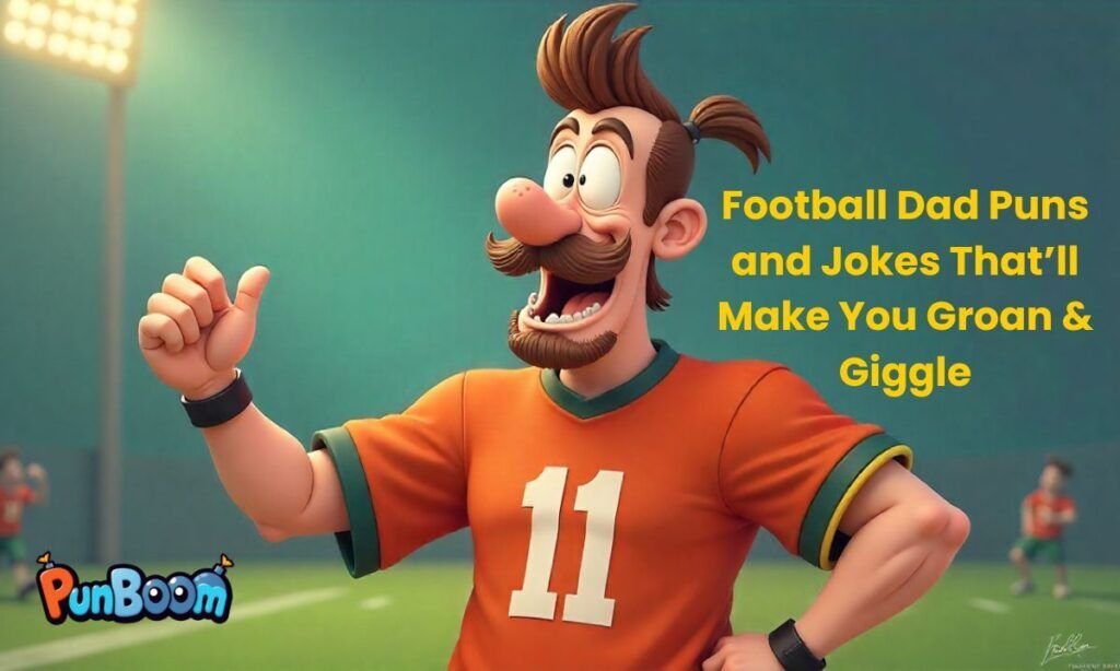 Funny football dad puns and jokes