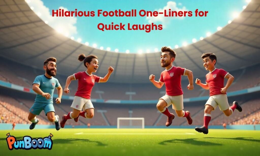 Funny football one-liners for quick laughs