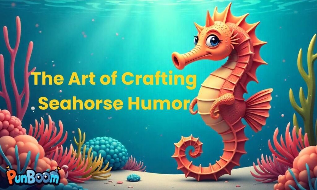 Creative seahorse humor and wordplay