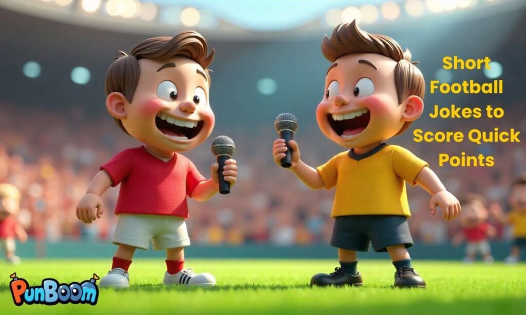 Short football jokes for quick laughs