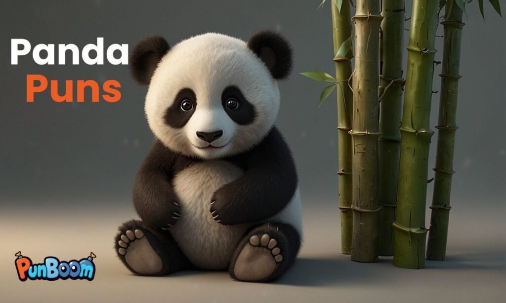 Panda puns, cute and funny panda jokes, kids’ one-liners, birthday captions, and Instagram ideas