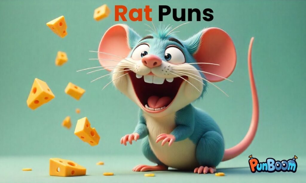 200 rat puns, funny jokes, cute captions, birthday lines, Instagram humor, romantic wordplay, and cheesy rat jokes