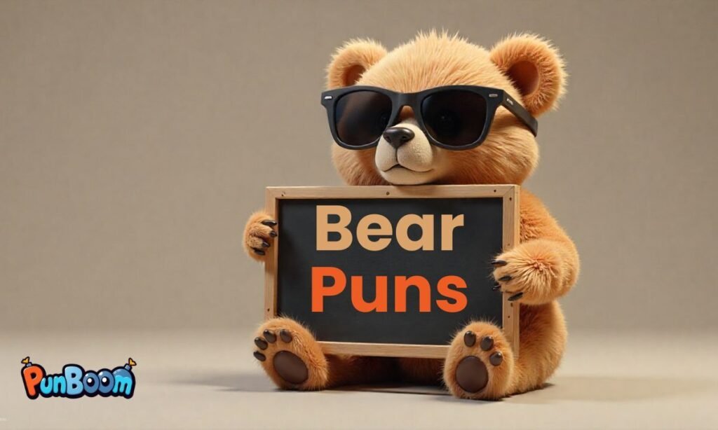272 bear puns, funny jokes, cute captions, Valentine’s lines, and short bear wordplay