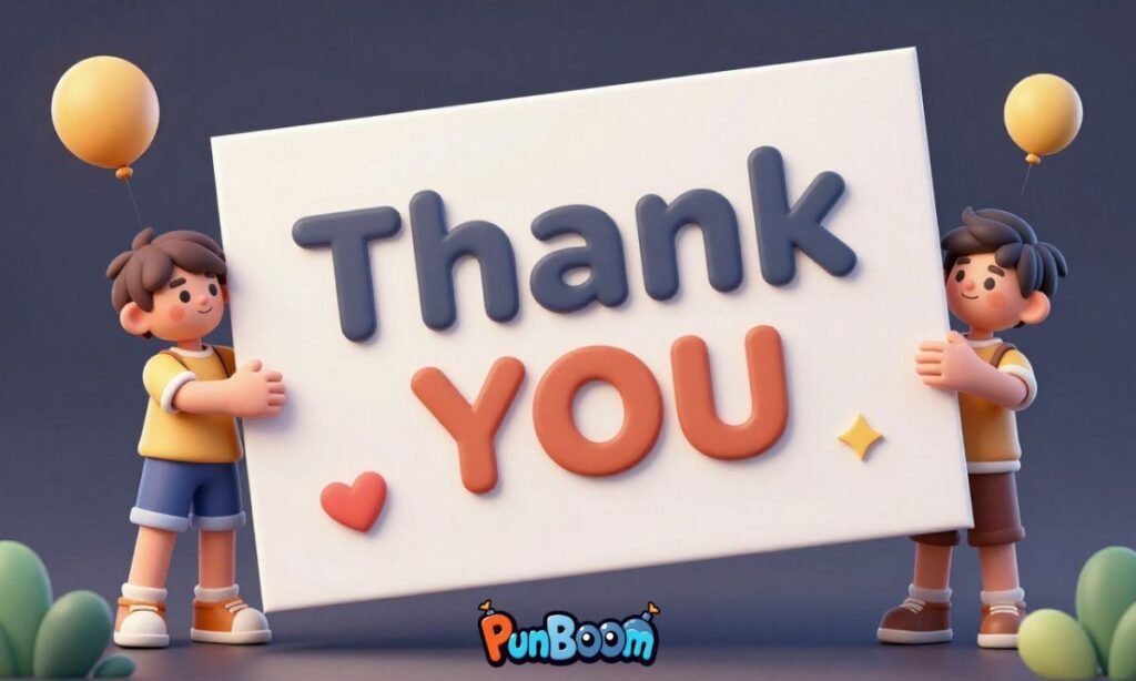 330 thank you puns for teachers, food lovers, birthdays, and captions