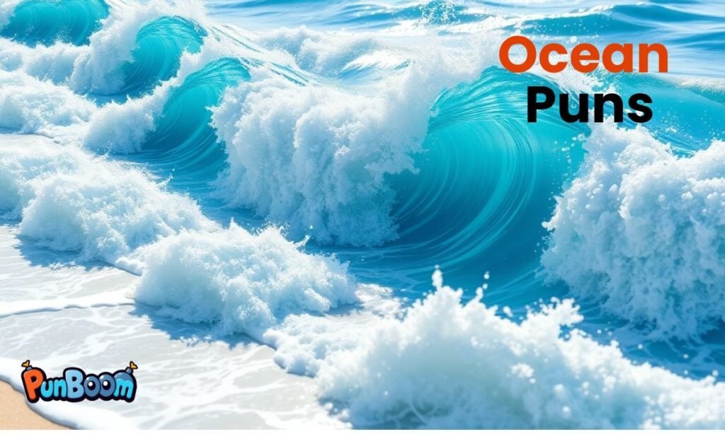 380 ocean puns, funny jokes, short captions, romantic lines, classroom humor, and sea creature wordplay