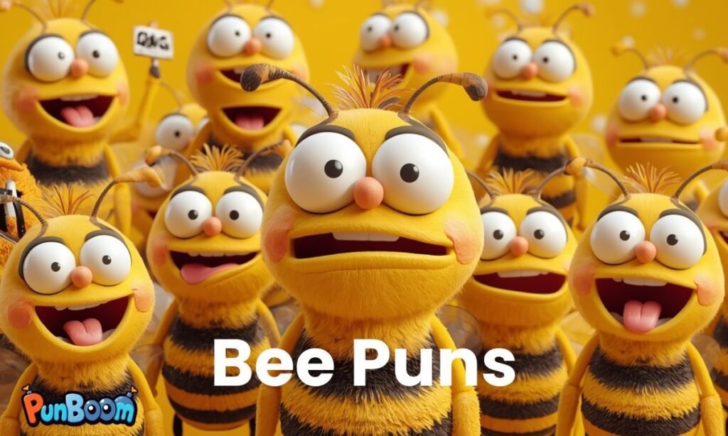 426 bee puns with funny jokes, cute captions, and romantic lines