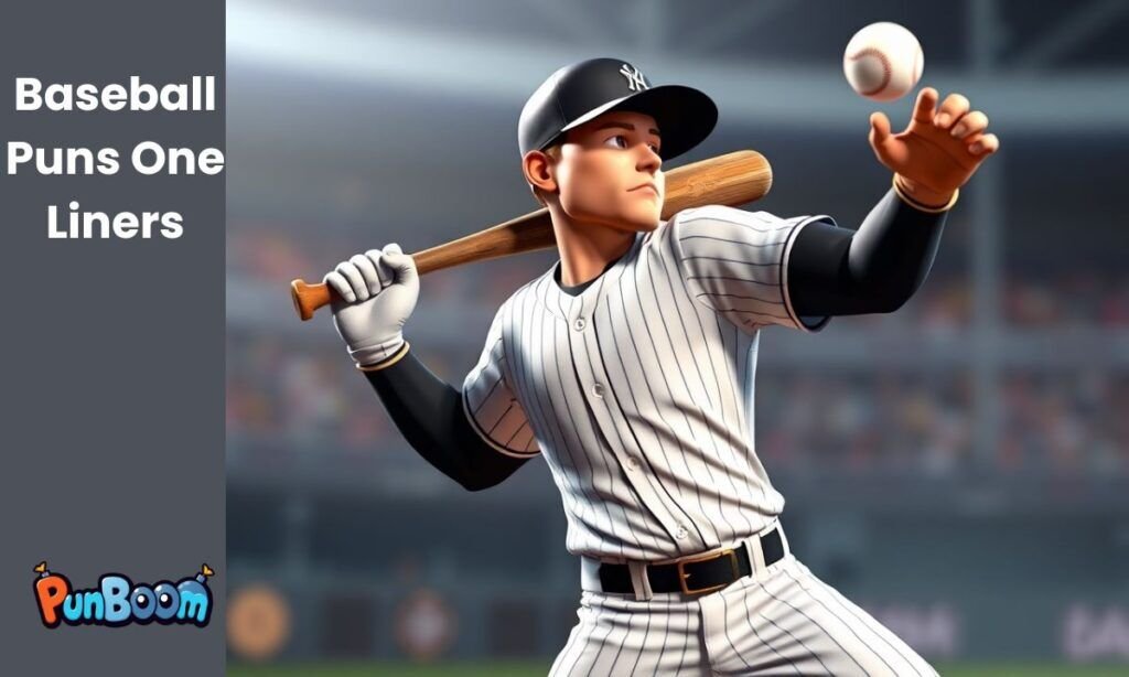 Baseball one-liners and short baseball wordplay for social media