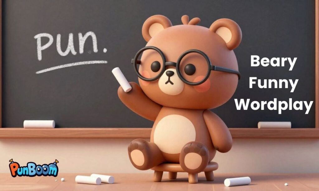 Beary Funny Wordplay, clever bear puns, and quick bear one-liners