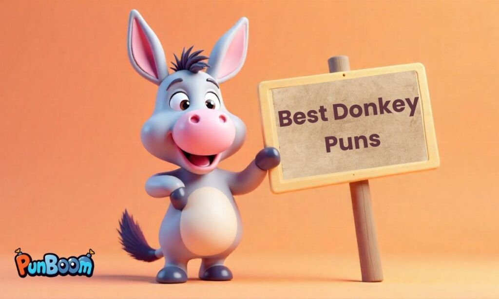 Best donkey puns, hilarious wordplay, and clever donkey humor