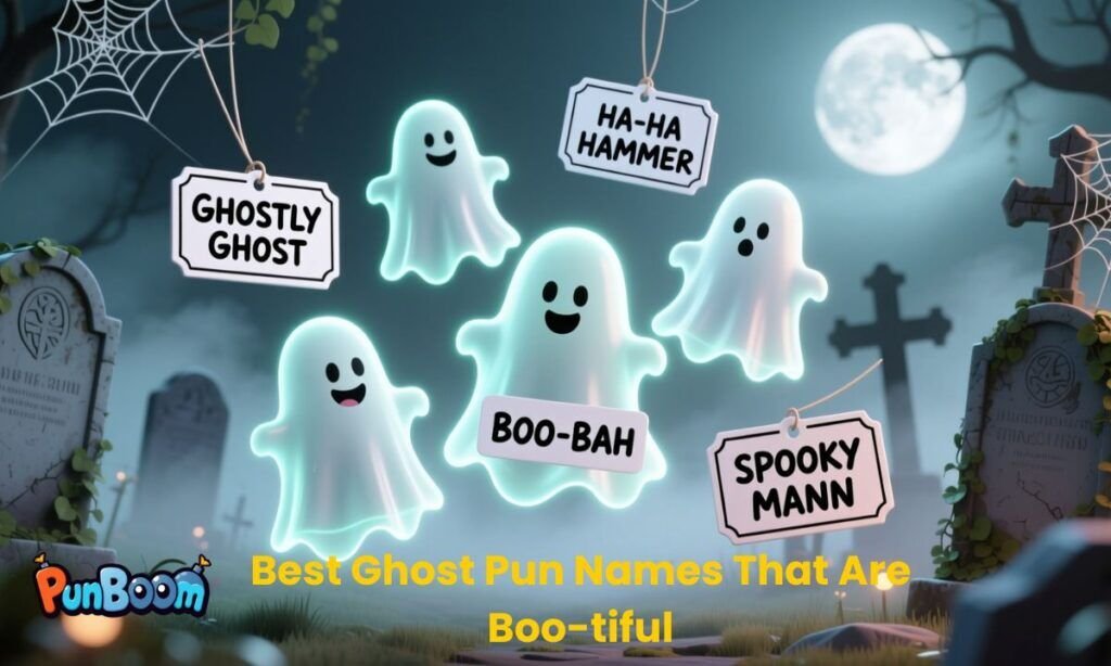 Best Ghost Pun Names That Are Boo-tiful