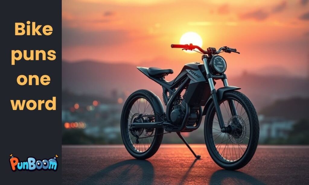 Bike puns one word