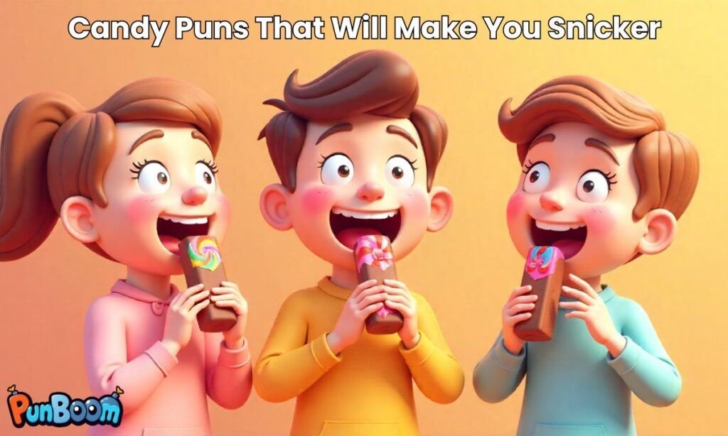 Funny candy puns and snicker-worthy jokes