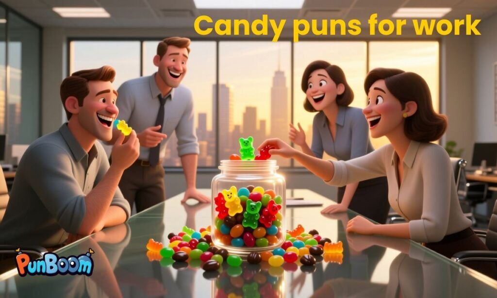 Candy puns for work and office-friendly humor