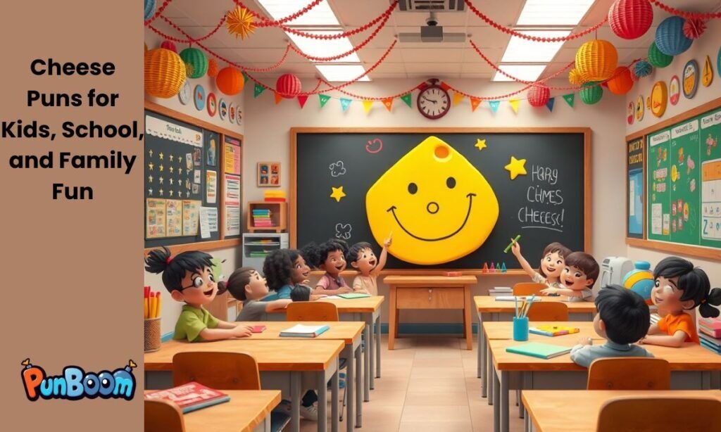 Family-friendly cheese puns for kids and school