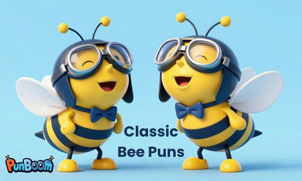 Classic bee puns and timeless honey wordplay