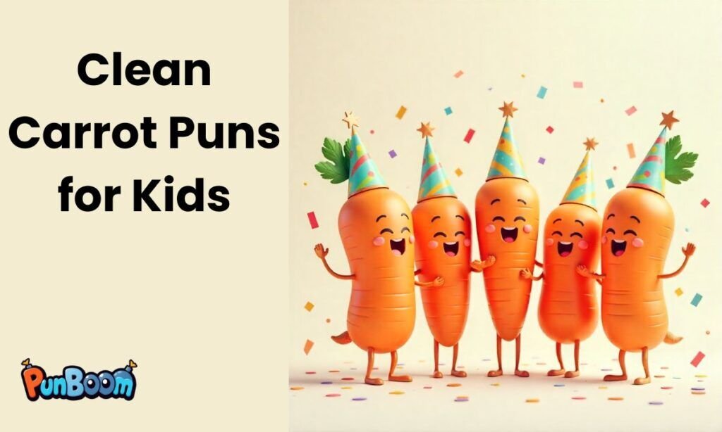 Clean carrot puns and kid-friendly carrot jokes