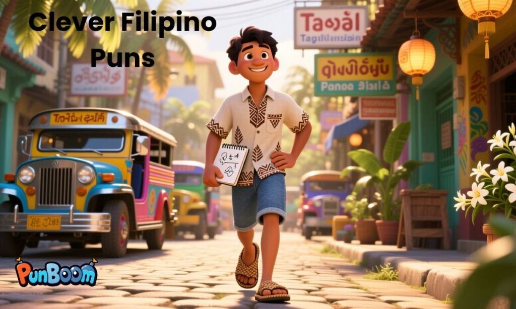 Clever Filipino puns, smart wordplay, and creative one-liners