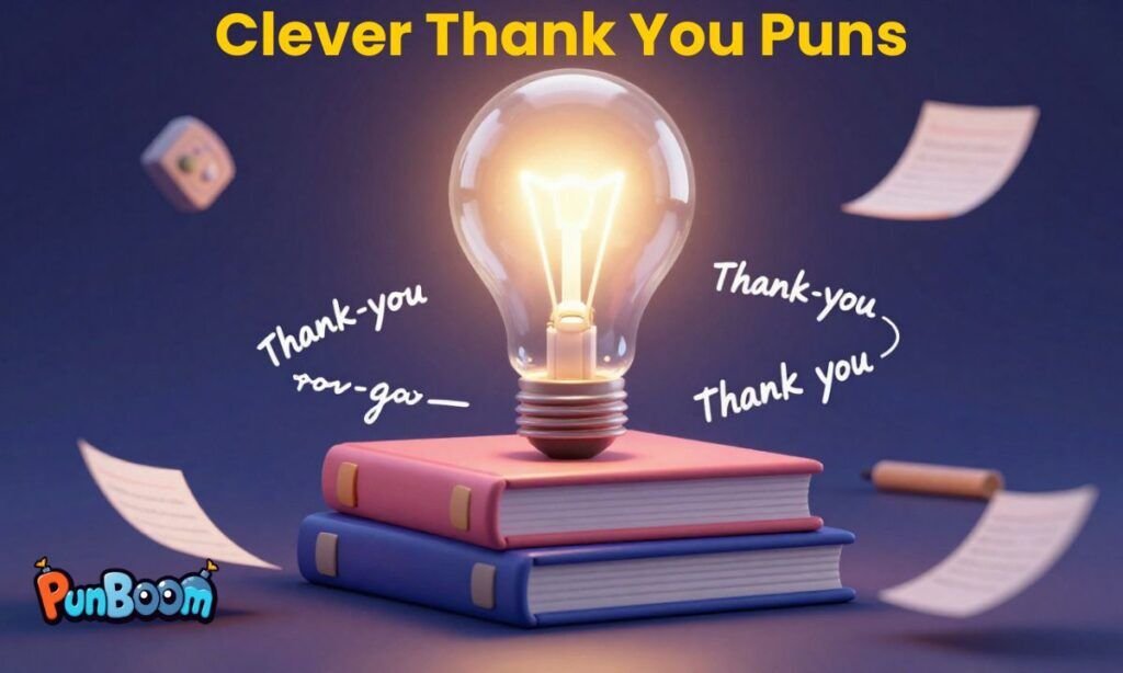 Clever thank you puns and smart wordplay
