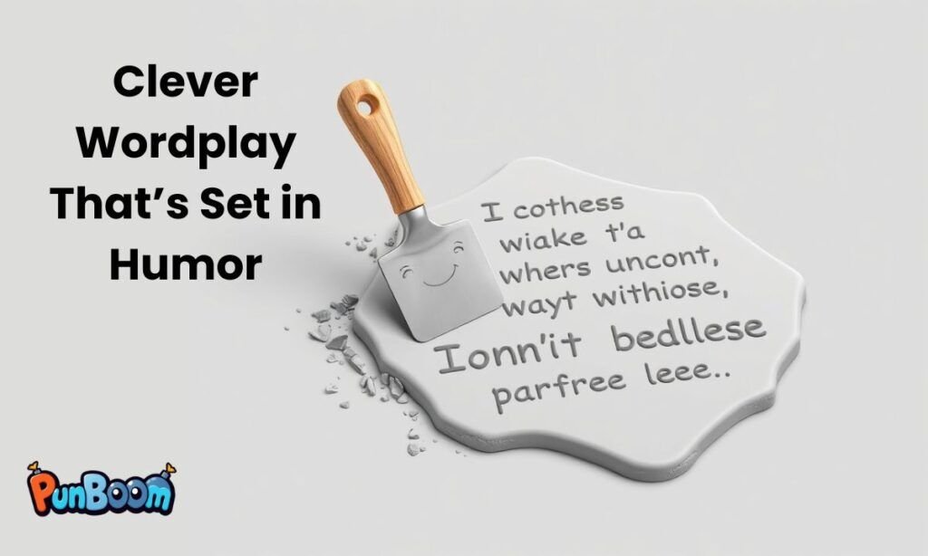 Concrete puns, concrete jokes, construction wordplay, and funny one-liners