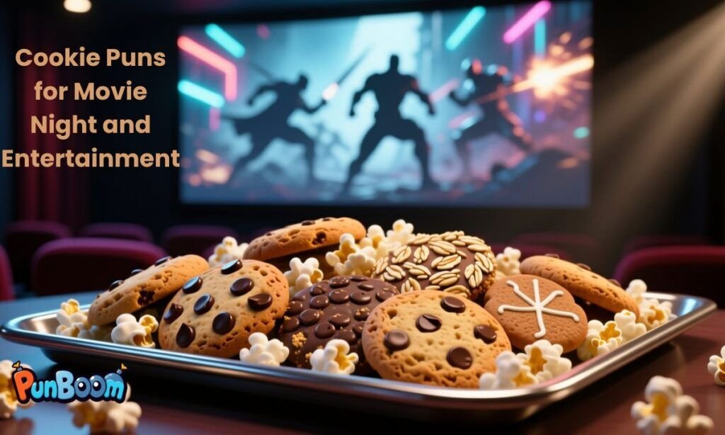 Cookie Puns for Movie Night and Entertainment
