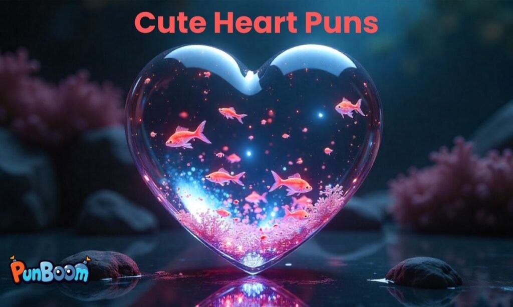 Cute heart puns for couples, friends, kids, and Valentine cards