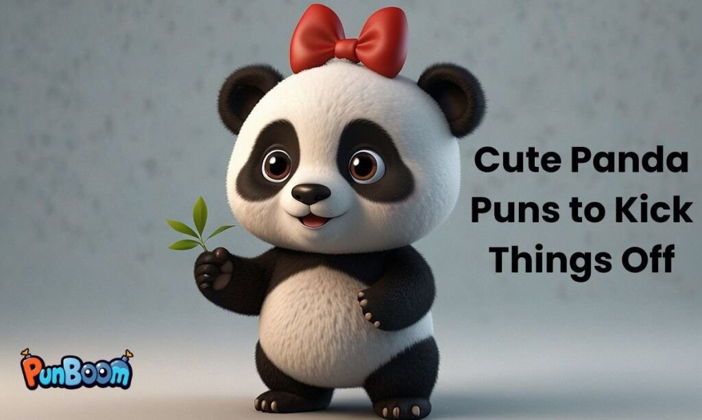Cute panda puns, funny panda jokes, and adorable one-liners
