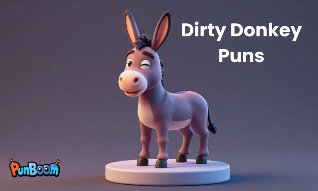 Donkey puns, top donkey humor, and clever lines for sharing
