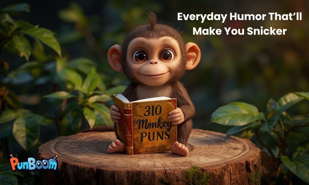 Everyday monkey humor and funny one-liners