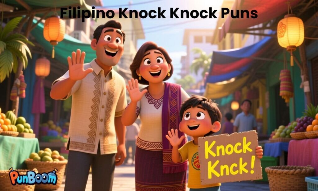 Filipino knock-knock puns and interactive jokes