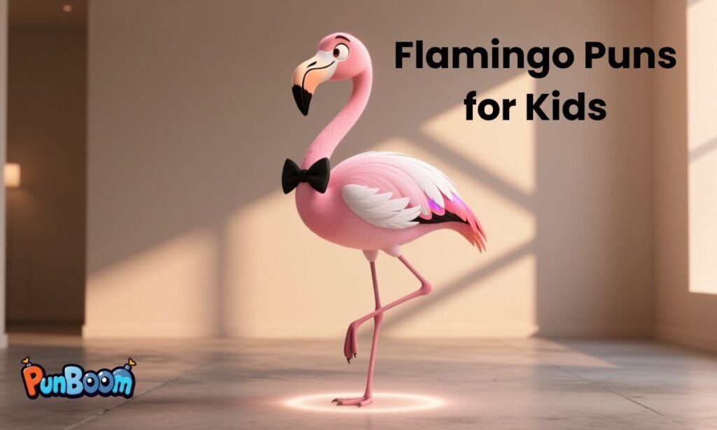 Flamingo Puns for Kids