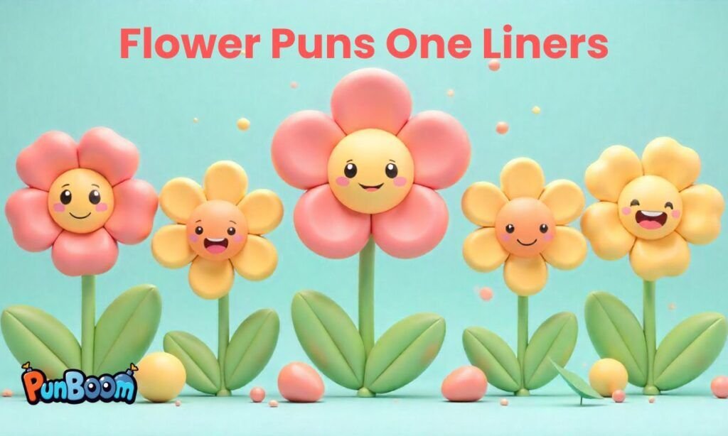 Funny flower puns and floral one-liners
