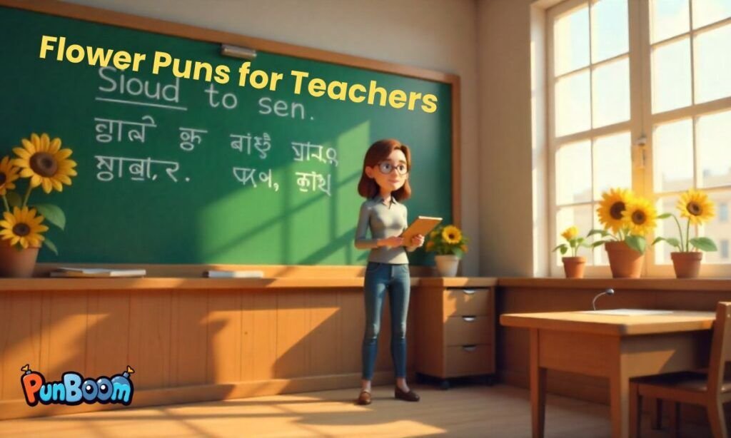 Flower puns for teachers and classroom-friendly floral jokes