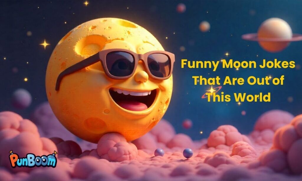 Funny moon jokes and out-of-this-world lunar humor