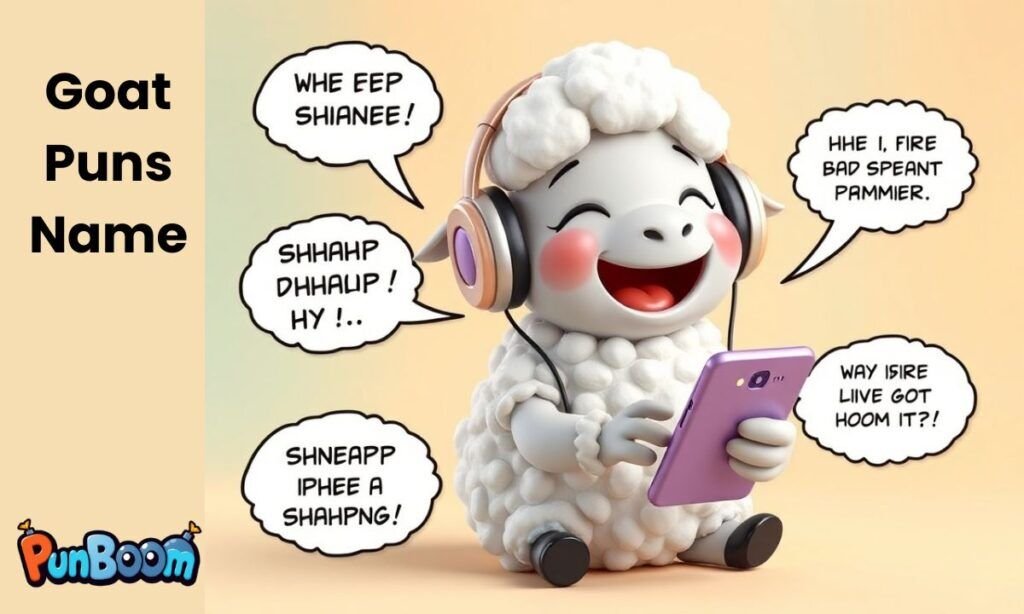 Funny goat name ideas and goat name puns