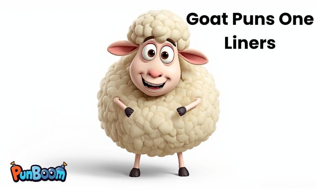 Goat puns and funny goat captions for photos