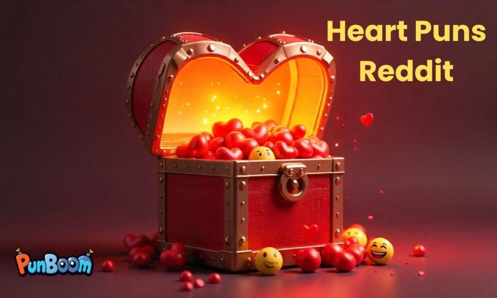 Heart puns and online community-style heart jokes