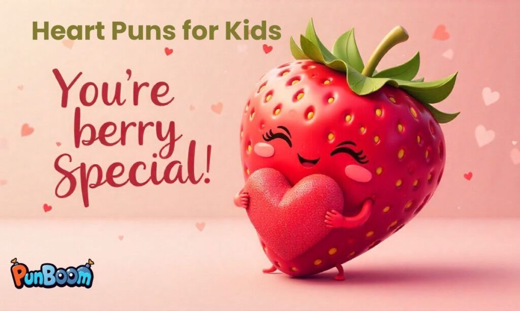Heart puns for kids and kid-friendly Valentine jokes