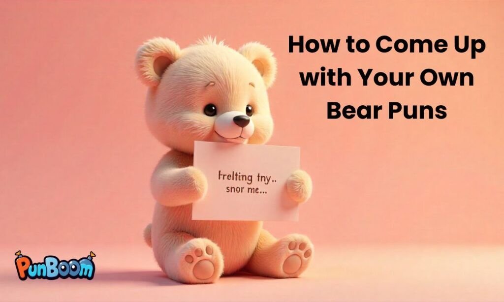 How to create bear puns, creative bear wordplay tips, and pun ideas