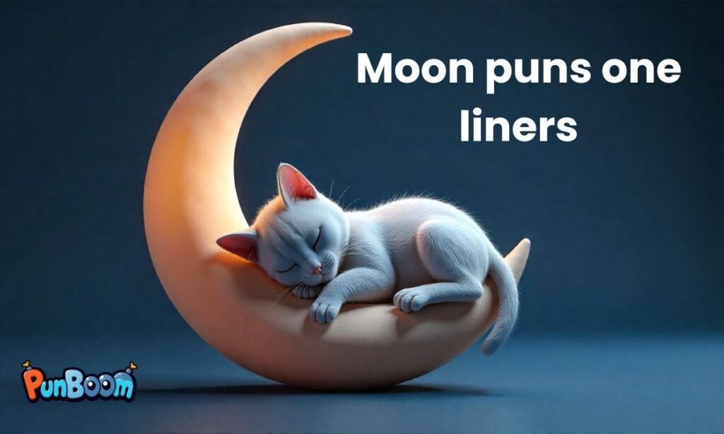 Funny moon puns and quick moon one-liners