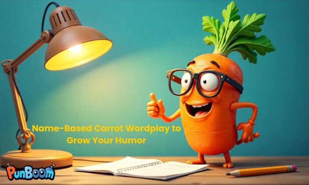 Name-based carrot wordplay and personalized carrot jokes
