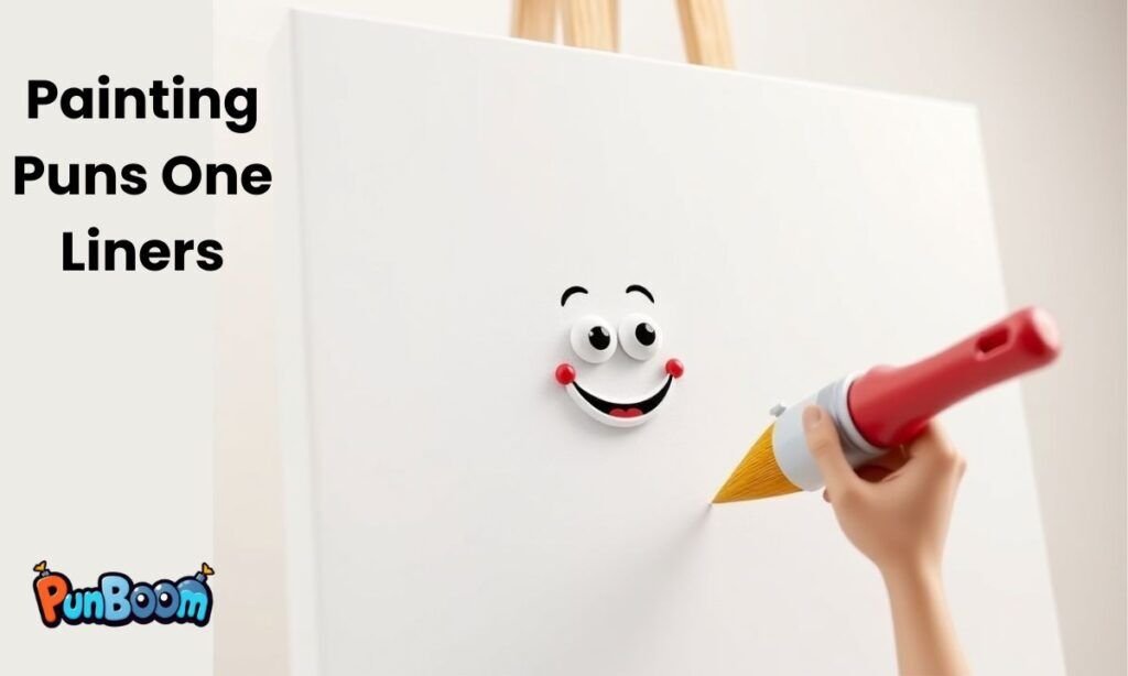 Painting puns one-liners and funny art jokes