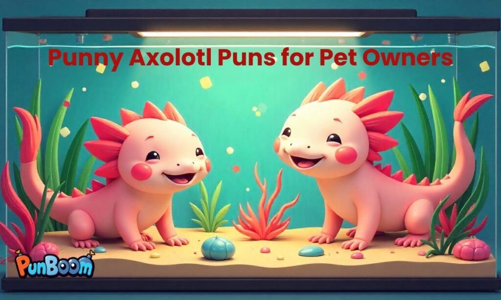 Punny Axolotl Puns for Pet Owners