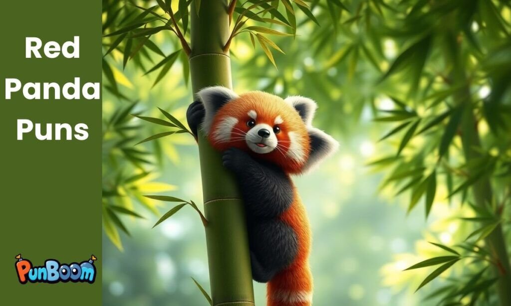 Red panda puns, funny red panda jokes, and cute captions