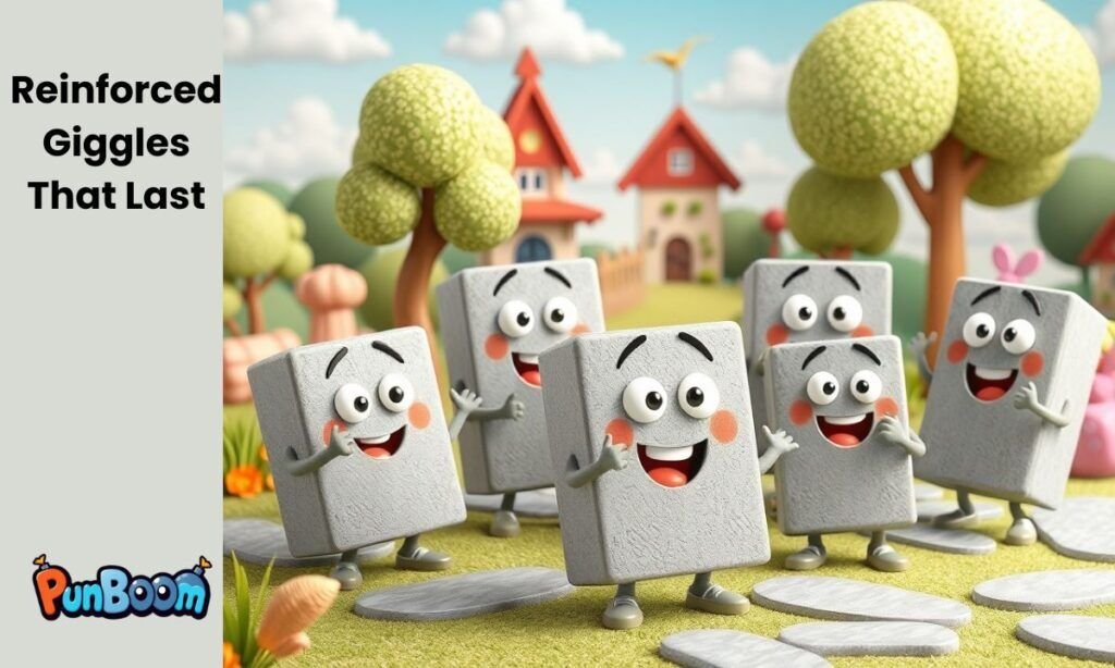 Concrete puns, concrete jokes, construction wordplay, and funny one-liners