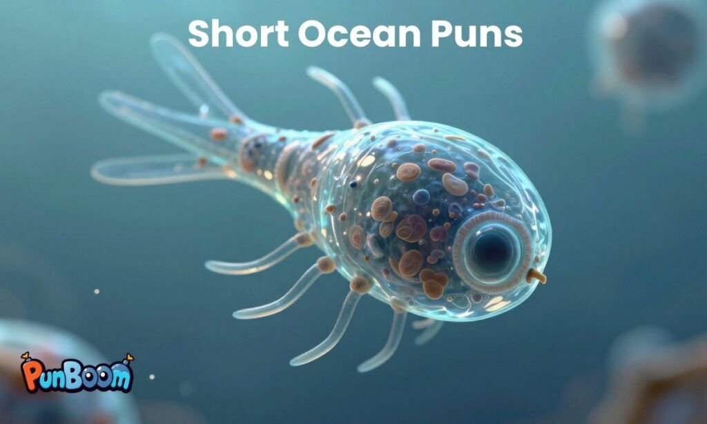 Short ocean puns, tiny sea jokes, and compact one-liners