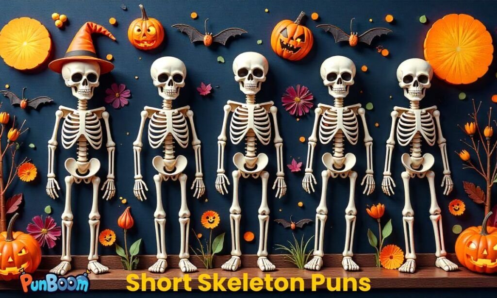 Short skeleton puns for quick laughs